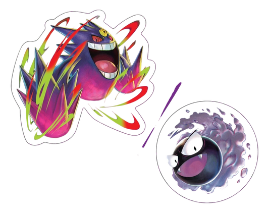 Pokemon TCG: Mega Evolution - Ascended Heroes: Kolekcja naklejek Gastly Tech