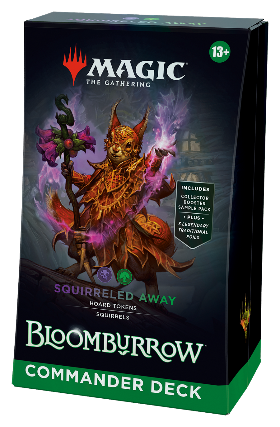 Magia The Gathering: Bloomburrow „Squirreled Away” – talia dowódcy