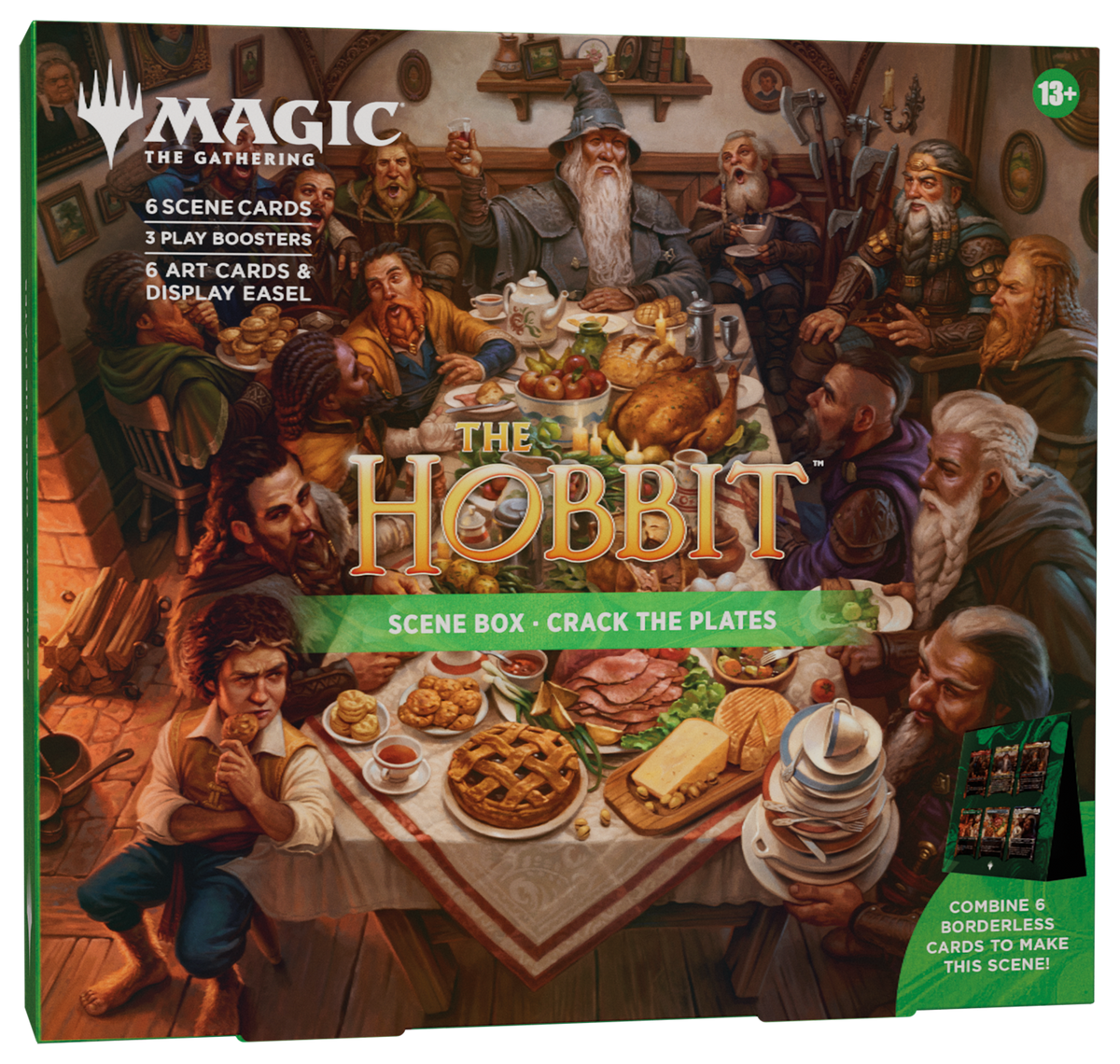 Magic the Gathering: Pudełko ze scenami Hobbita — rozbijaj talerze