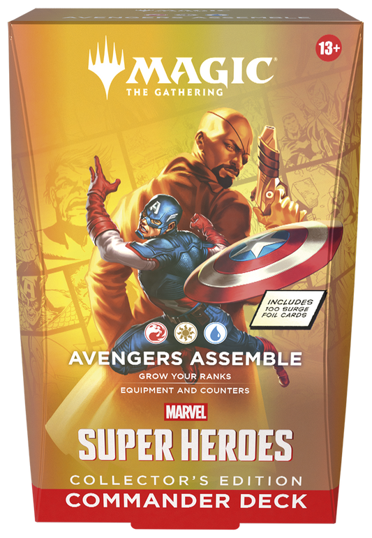 Magic the Gathering: Talia dowódcy Marvel Super Heroes – Avengers Assemble – edycja kolekcjonerska