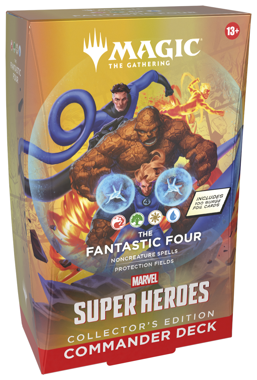 Magic the Gathering: Talia dowódcy Marvel Super Heroes – Fantastyczna Czwórka – edycja kolekcjonerska