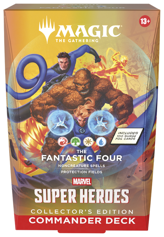 Magic the Gathering: Talia dowódcy Marvel Super Heroes – Fantastyczna Czwórka – edycja kolekcjonerska