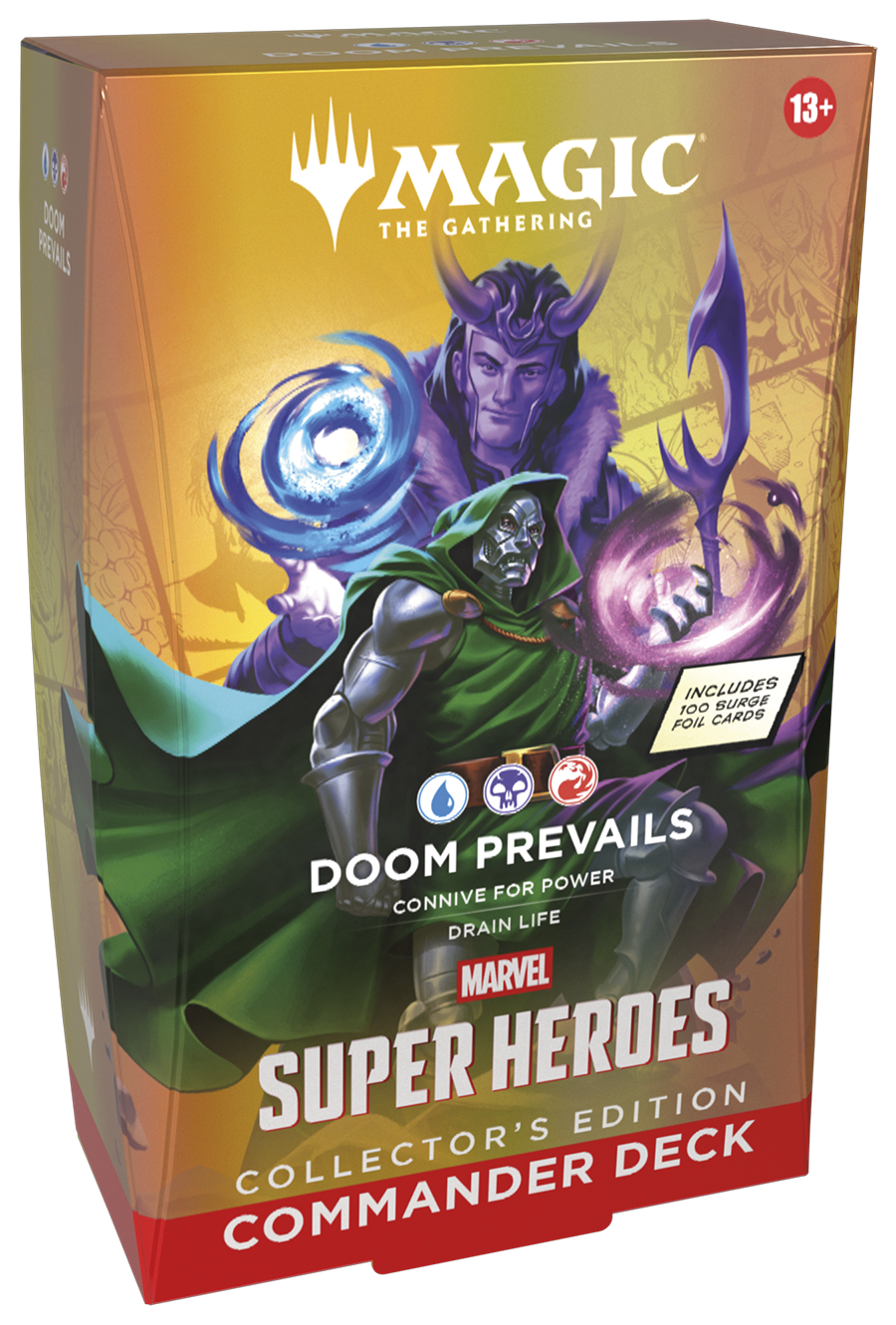 Magic the Gathering: talia dowódcy Marvel Super Heroes – Doom Prevails – edycja kolekcjonerska