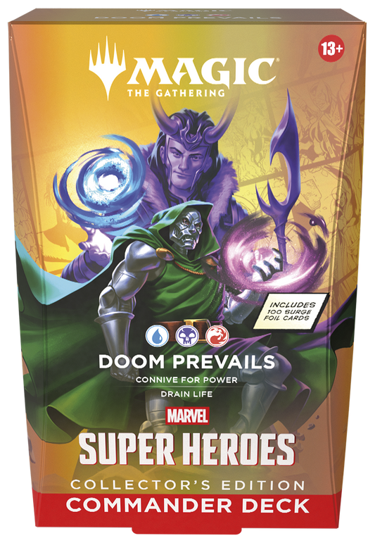 Magic the Gathering: talia dowódcy Marvel Super Heroes – Doom Prevails – edycja kolekcjonerska