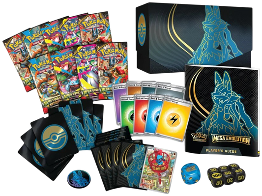 Pokemon TCG: Mega Evolution – Elitarne Pudełko Trenera – Lucario