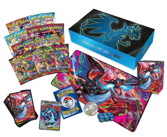 Pokemon TCG: Mega Charizard X z kolekcji Ultra-Premium