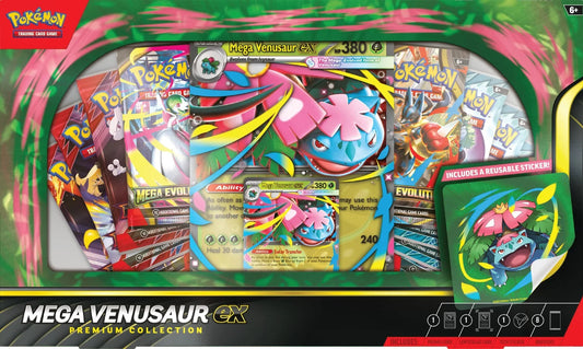 Pokemon TCG: Mega Venusaur ex – kolekcja premium