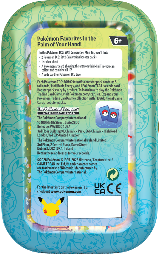 Pokemon TCG: Obchody 30.: Mini puszka