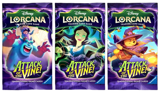 Disney Lorcana Atak winorośli – pudełko wzmacniające