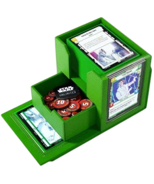 Gamegenic Star Wars: Unlimited Pojemnik na talię Green
