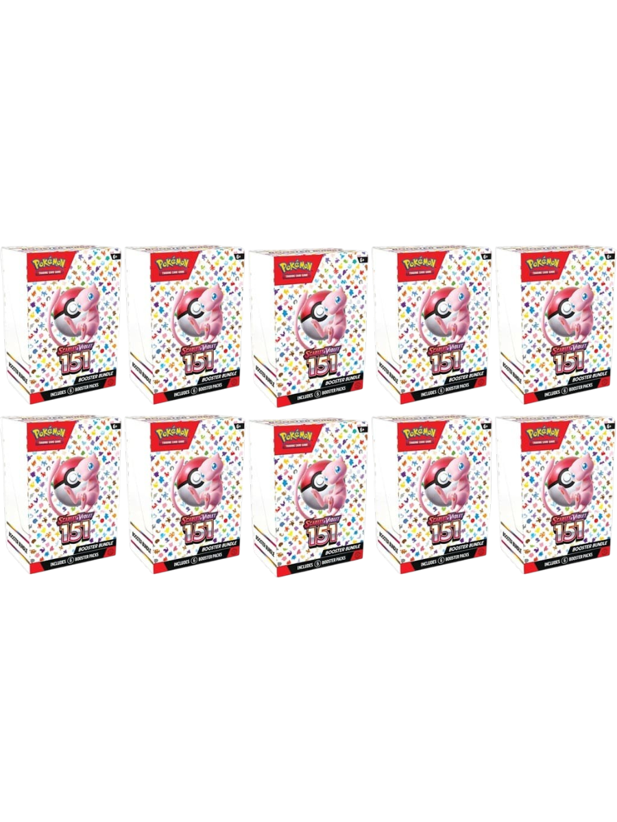 Pokémon TCG: Scarlet and Violet 151 - Booster Bundle Display - 10 pakietów