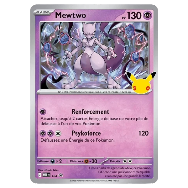 Pokémon TCG: 30. uroczystość: kolekcja Mewtwo Figure