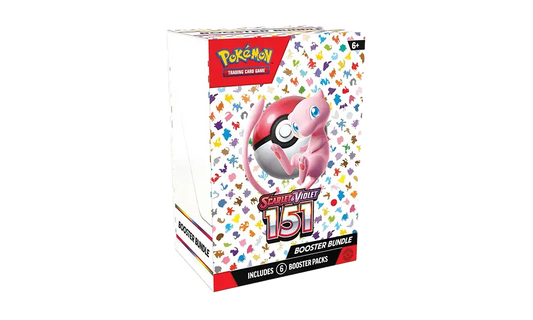 Pokémon TCG: Scarlet and Violet 151 - Pakiet wzmacniający - 6 pakietów wzmacniających