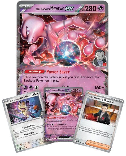 Pokemon TCG: pudełko Mewtwo Zespołu R