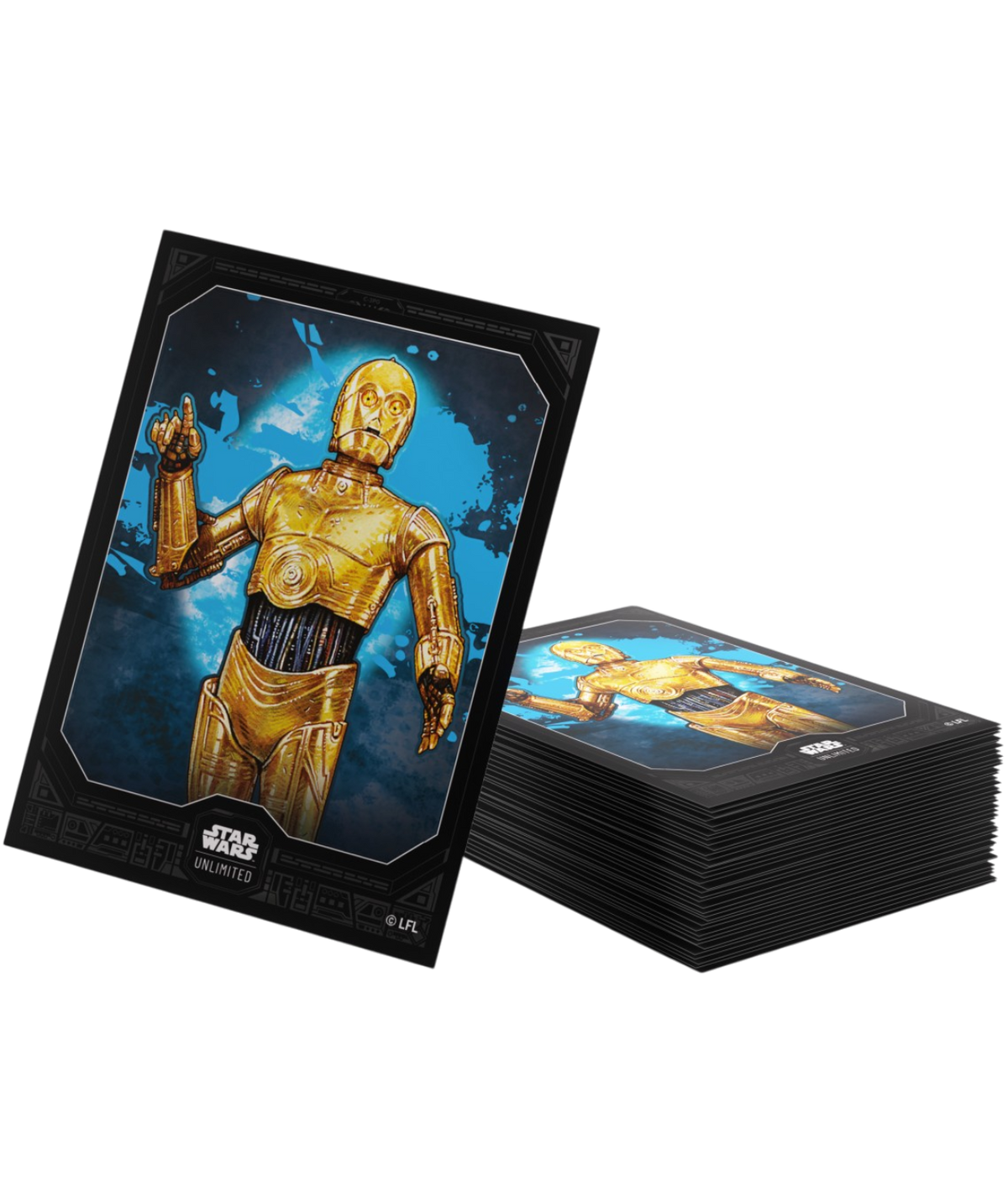 Okładki Gamegenic Star Wars: Unlimited C-3PO (60szt.)