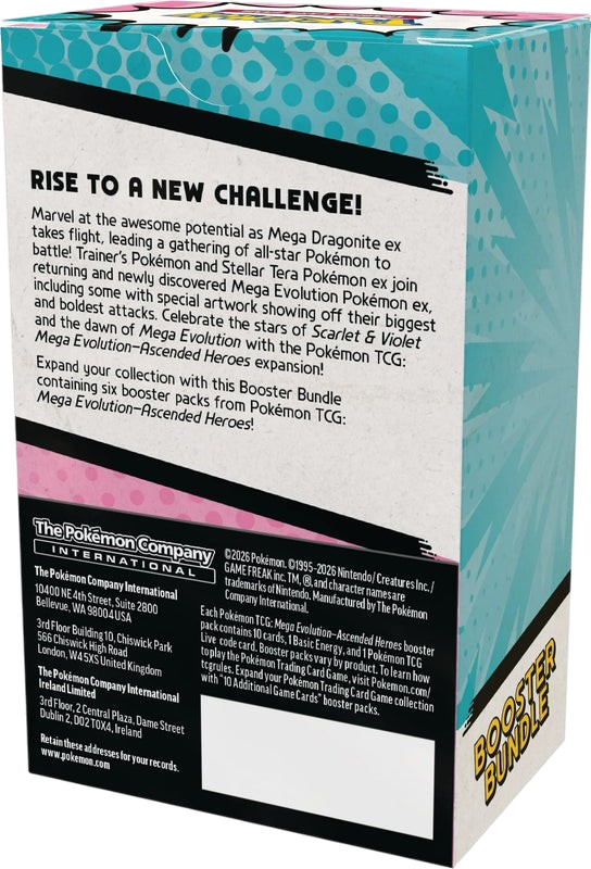 Pokemon TCG: Mega Evolution – Pakiet Wzmocnień Wzniesionych Bohaterów