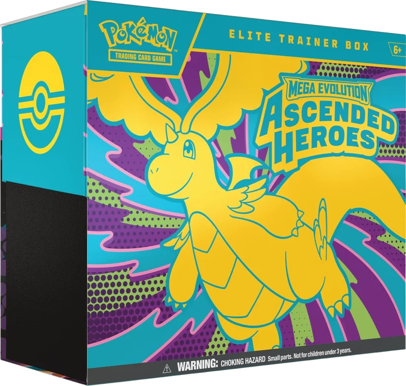 Pokemon TCG: Mega Evolution – Pudełko Trenera Elite Heroes