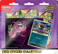 Pokemon TCG: Mega Evolution - Ascended Heroes: Kolekcja naklejek Gastly Tech