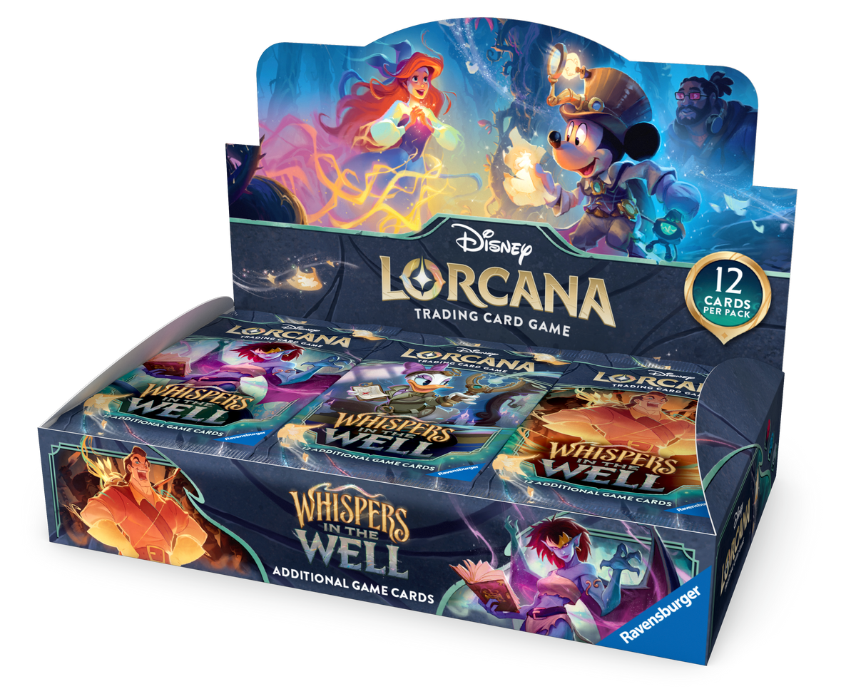 Disney Lorcana szepcze w pudełku wzmacniającym studnię