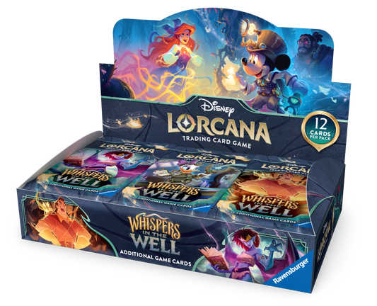 Disney Lorcana szepcze w pudełku wzmacniającym studnię