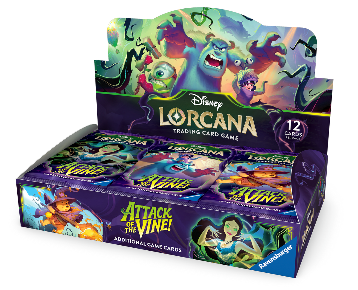 Disney Lorcana Atak winorośli – pudełko wzmacniające