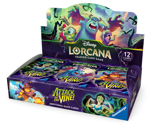 Disney Lorcana Atak winorośli – pudełko wzmacniające