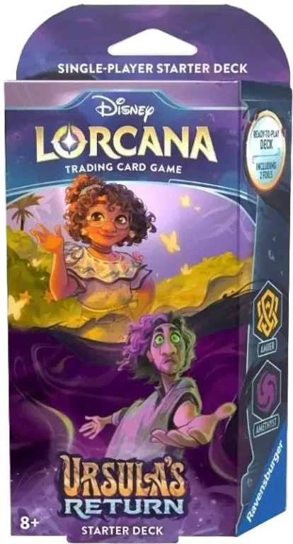Disney Lorcana TCG: Talia startowa Ursuli z bursztynu i ametystu