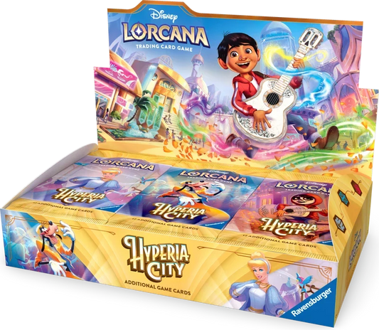 Disney Lorcana TCG: Hyperia City – pudełko wzmacniające