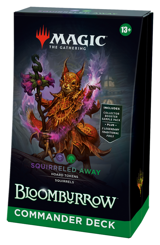 Magia The Gathering: Bloomburrow „Squirreled Away” – talia dowódcy