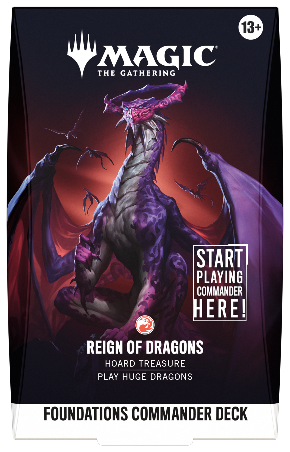 Magia The Gathering: Załamanie rzeczywistości – talia dowódcy fundamentów „Reign Of Dragons”