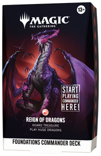 Magia The Gathering: Załamanie rzeczywistości – talia dowódcy fundamentów „Reign Of Dragons”