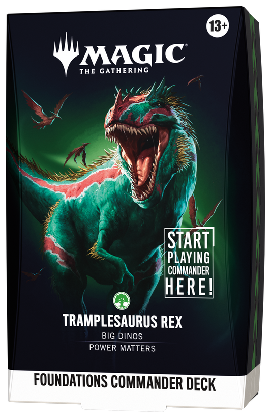Magia The Gathering: Załamanie rzeczywistości – talia dowódcy fundamentów „Tramplesaurus Rex”