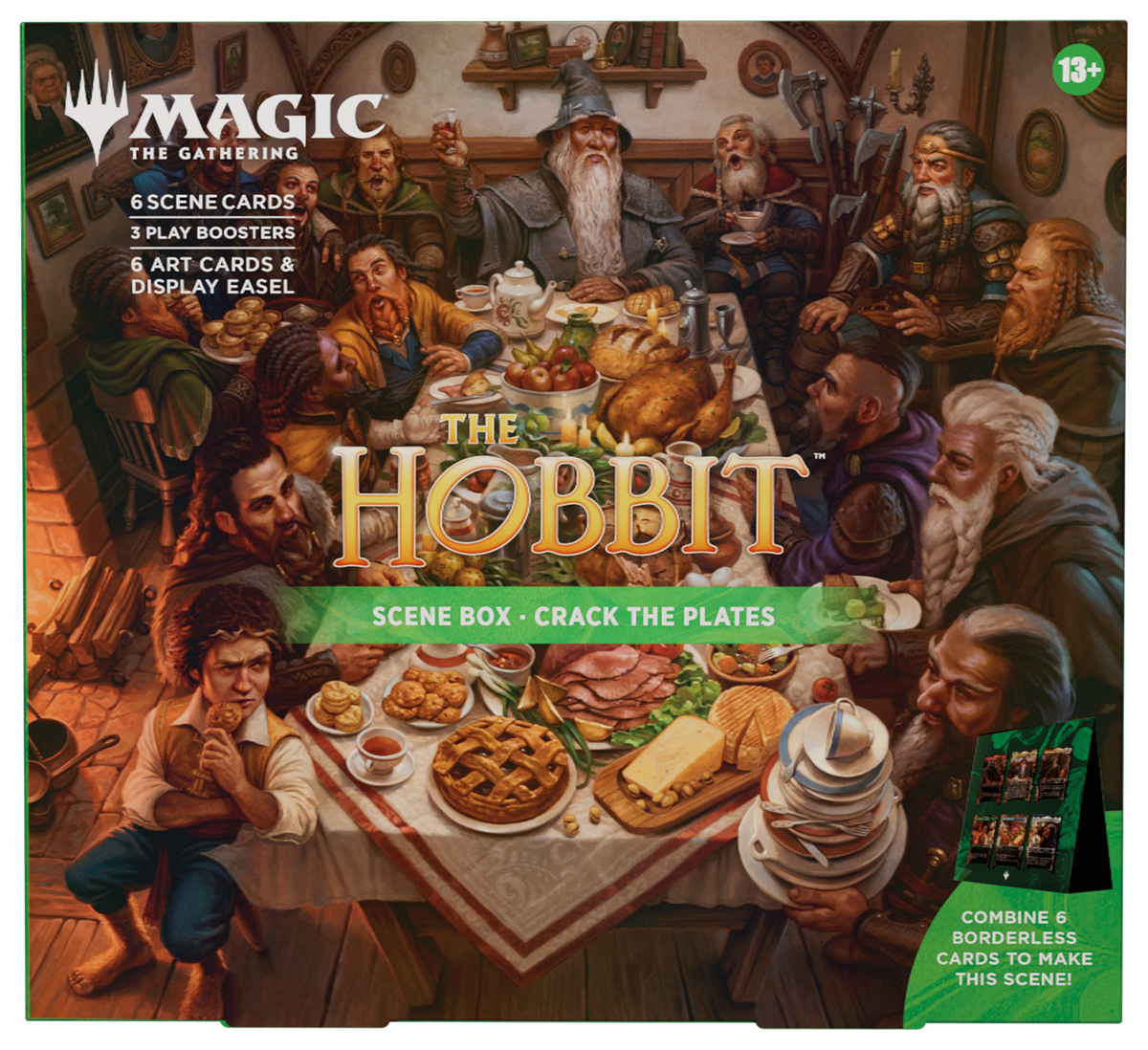 Magic the Gathering: Pudełko ze scenami Hobbita — rozbijaj talerze