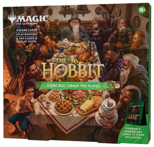 Magic the Gathering: Pudełko ze scenami Hobbita — rozbijaj talerze