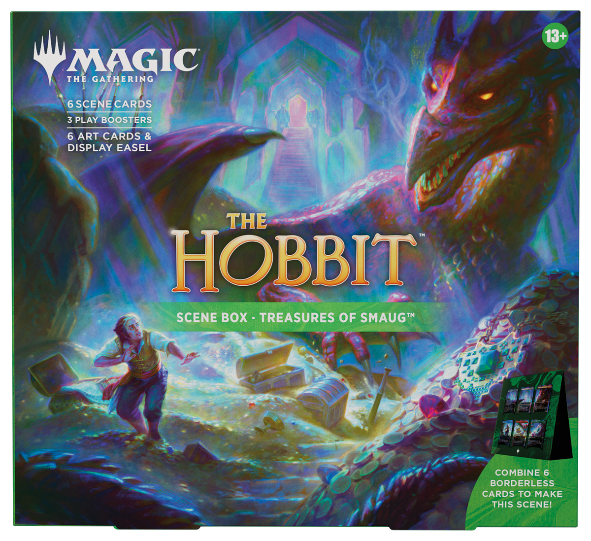 Magia The Gathering: Pudełko ze scenami Hobbita – Skarby Smauga