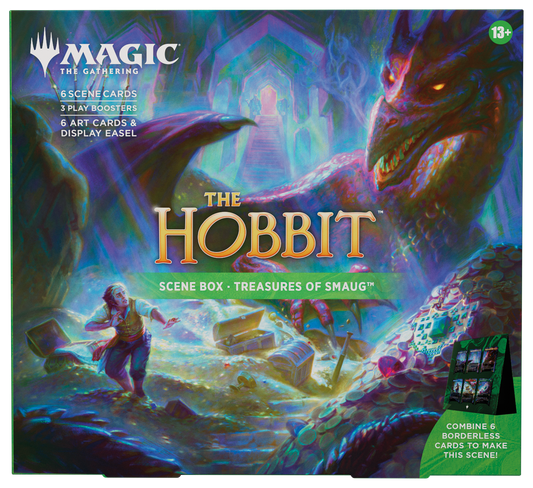 Magia The Gathering: Pudełko ze scenami Hobbita – Skarby Smauga