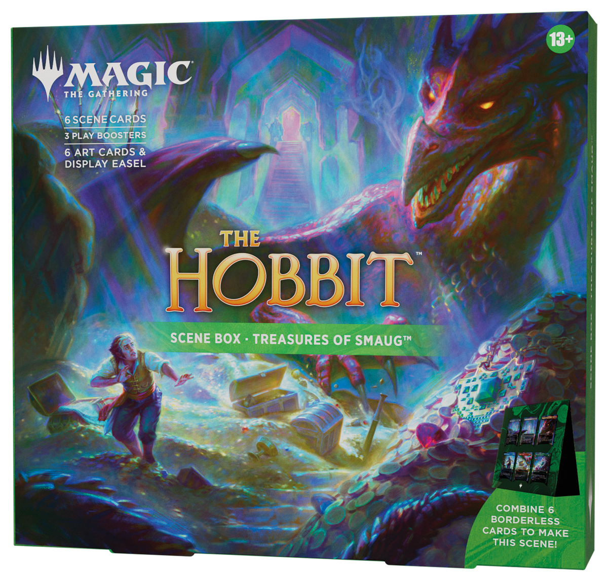 Magia The Gathering: Pudełko ze scenami Hobbita – Skarby Smauga