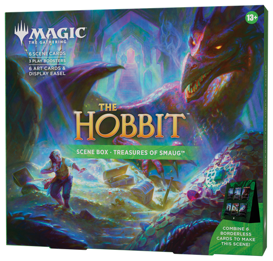 Magia The Gathering: Pudełko ze scenami Hobbita – Skarby Smauga