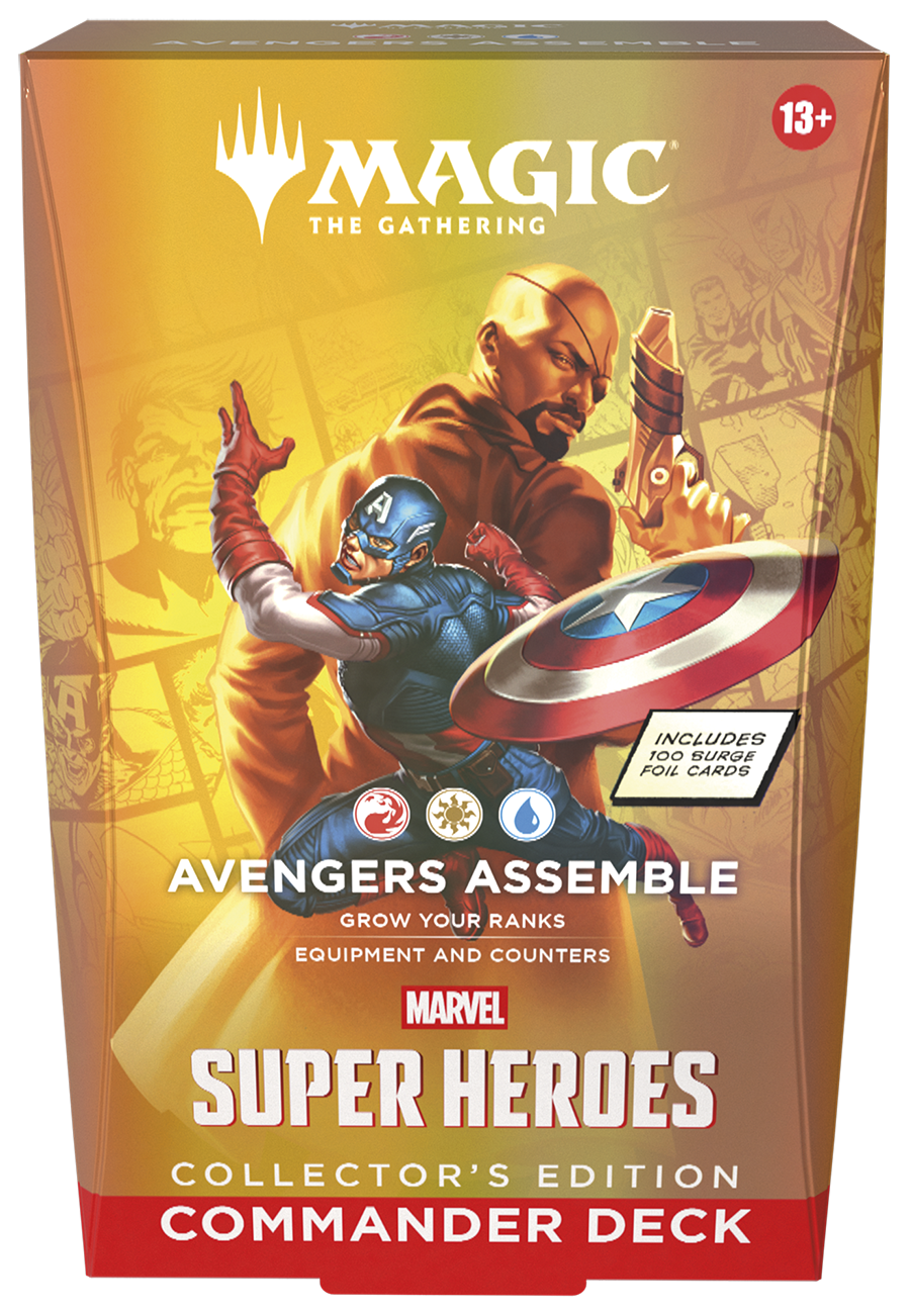 Magic the Gathering: Talia dowódcy Marvel Super Heroes – Avengers Assemble – edycja kolekcjonerska