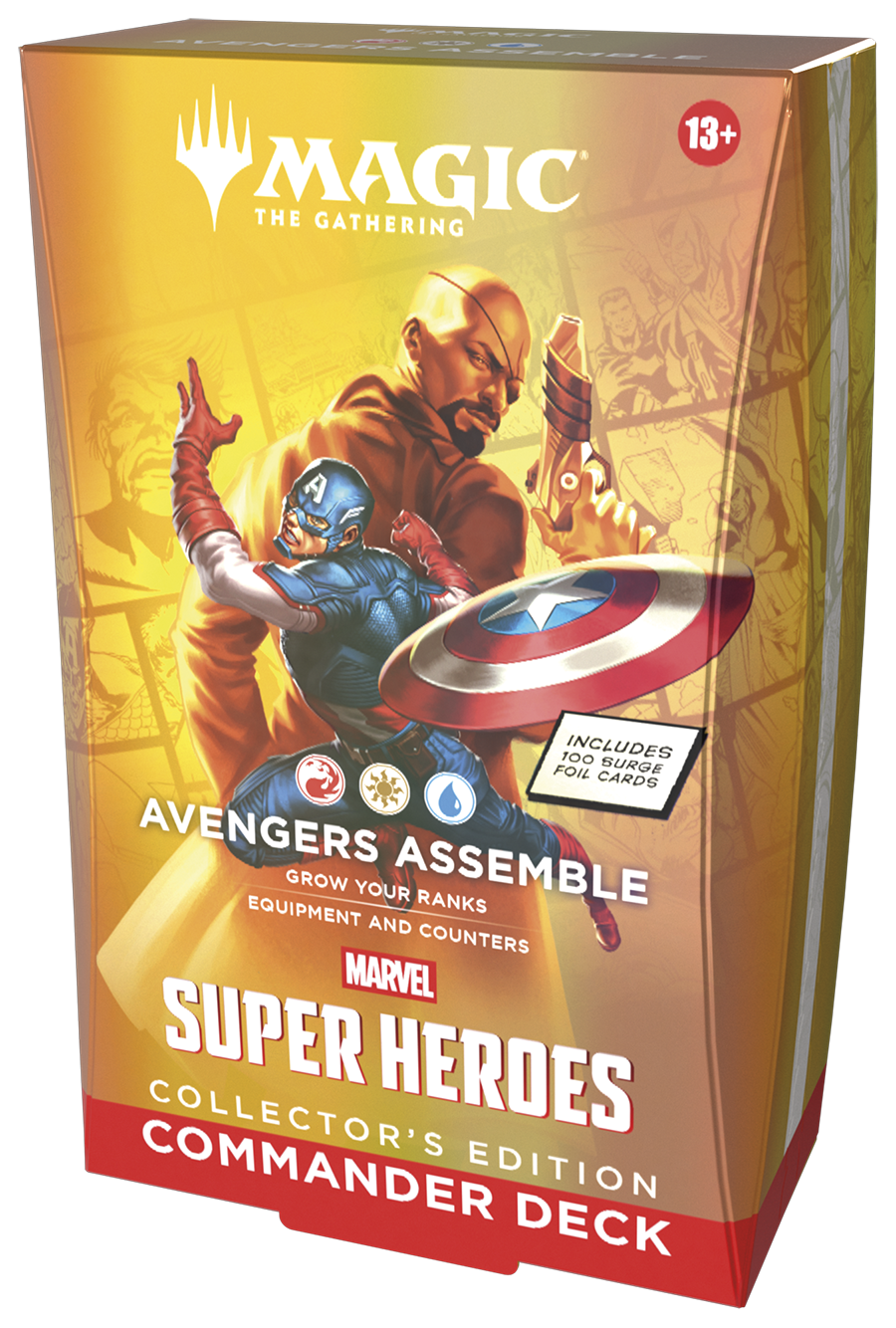 Magic the Gathering: Talia dowódcy Marvel Super Heroes – Avengers Assemble – edycja kolekcjonerska