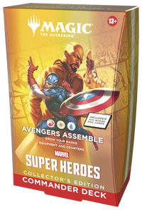 Magic the Gathering: Talia dowódcy Marvel Super Heroes – Avengers Assemble – edycja kolekcjonerska