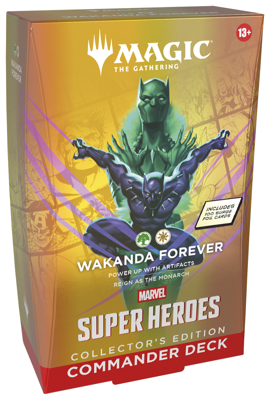 Magic the Gathering: talia dowódcy Marvel Super Heroes – Wakanda Forever – edycja kolekcjonerska