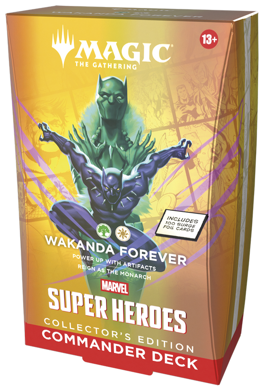 Magic the Gathering: talia dowódcy Marvel Super Heroes – Wakanda Forever – edycja kolekcjonerska