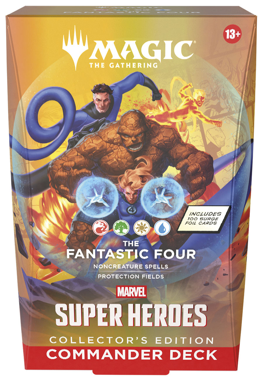 Magic the Gathering: Talia dowódcy Marvel Super Heroes – Fantastyczna Czwórka – edycja kolekcjonerska