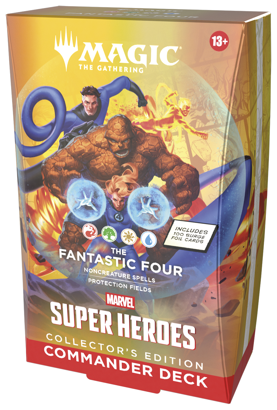 Magic the Gathering: Talia dowódcy Marvel Super Heroes – Fantastyczna Czwórka – edycja kolekcjonerska