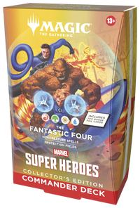 Magic the Gathering: Talia dowódcy Marvel Super Heroes – Fantastyczna Czwórka – edycja kolekcjonerska