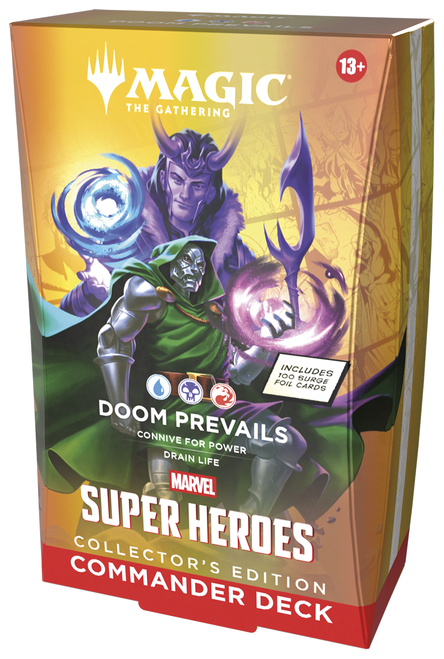 Magic the Gathering: talia dowódcy Marvel Super Heroes – Doom Prevails – edycja kolekcjonerska