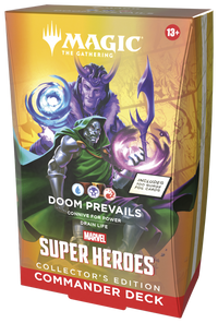 Magic the Gathering: talia dowódcy Marvel Super Heroes – Doom Prevails – edycja kolekcjonerska