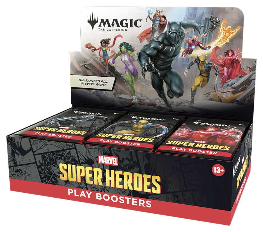 Magic the Gathering: Marvel Super Heroes – zagraj w Display boosterów