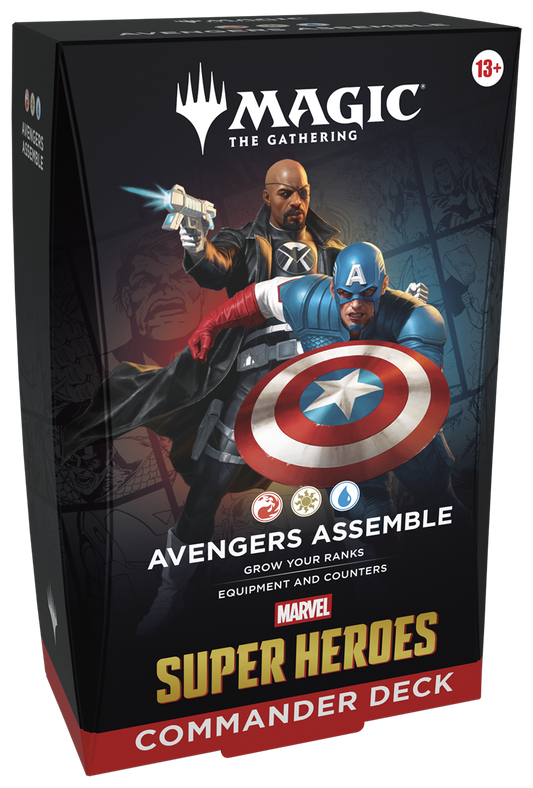 Magic the Gathering: talia dowódcy Marvel Super Heroes – montaż Avengersów